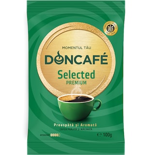 Doncafe | Selected | Cafea prajita si macinata 100g
