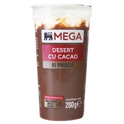 Desert cu cacao si frisca 200g