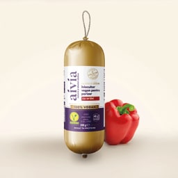 Aivia | Inlocuitor vegan pentru parizer cu ardei 300g