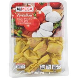 Tortelloni cu rosii, mozzarella si busuioc 250g