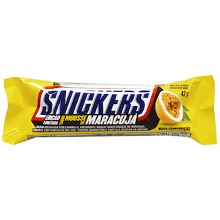 Snickers | Baton de ciocolata cu nuga, caramel si arahide, aroma maracuja 42g