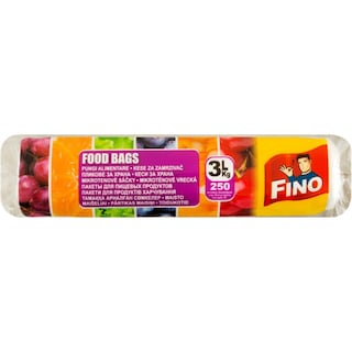 Fino | Pungi alimentare capacitate 3L, 250 bucati