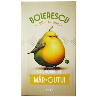 Boierescu | Gustul Autentic | Suc natural de mar si gutui 2L