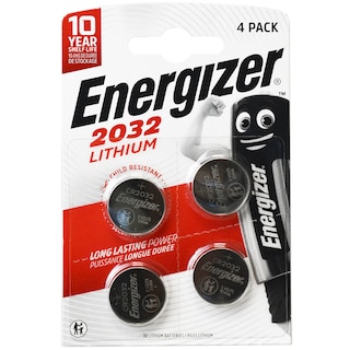 Energizer | Baterie Litium CR2032 4 bucati