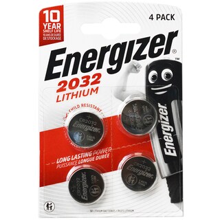 Energizer | Baterie Litium CR2032 4 bucati