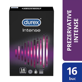 Durex | Intense | Prezervative Intense Orgasmic 16 bucati