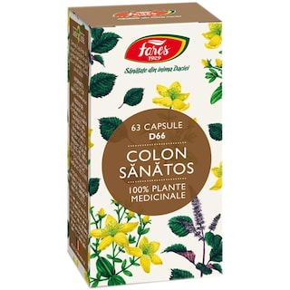 Fares | Colon sanatos, D66, 63 capsule