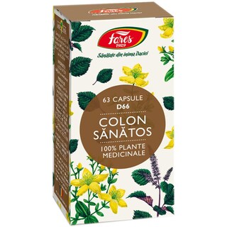 Fares | Colon sanatos, D66, 63 capsule