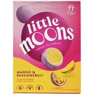 Little Moons | Mochi cu mango si fructul pasiunii 6x32g