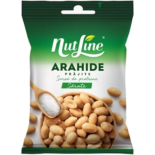 Nutline | Arahide prajite si sarate 50g