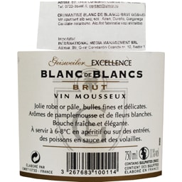 Geisweiler | Vin spumant Brut Blanc de Blancs 750ml
