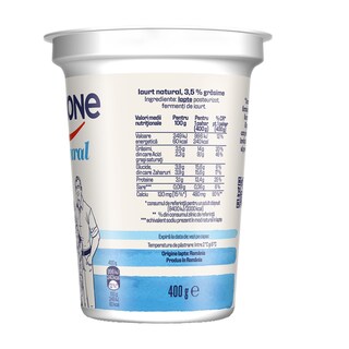 Danone | Iaurt natural 3.5% grasime 400g