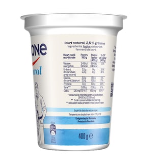 Danone | Iaurt natural 3.5% grasime 400g