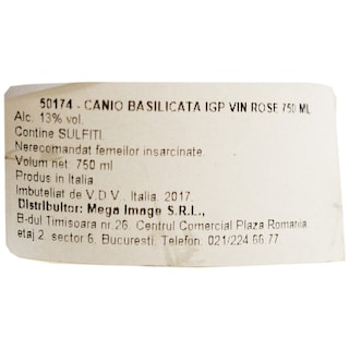Canio Basilicata | Vin roze 0.75L