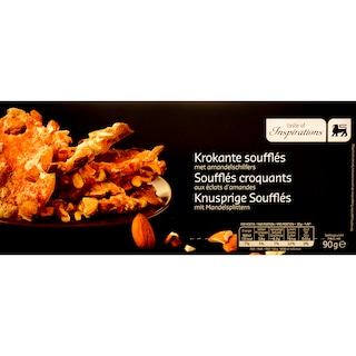 Taste of Inspirations | Delhaize | Fursecuri crocante cu bucati de migdale 90g