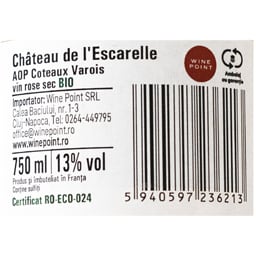 Chateau L'Escarelle | Vin roze sec bio