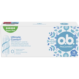 O.B. | Tampoane Procomfort super plus 16 bucati