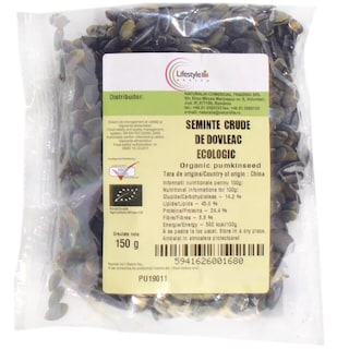 Naturalia | Seminte crude de dovleac ecologic 150g