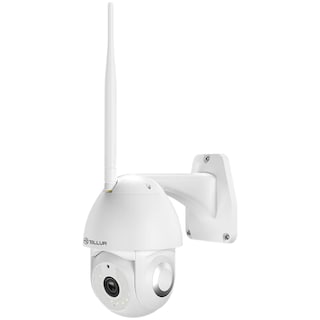 Tellur | Camera exterior WiFi, 3MP, UltraHD, Autotracking, PTZ, Alb