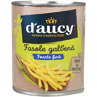 D'aucy | Fasole galbena foarte fina 800g