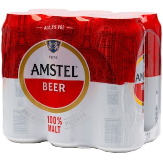 Amstel | Bere blonda 6x0.5L