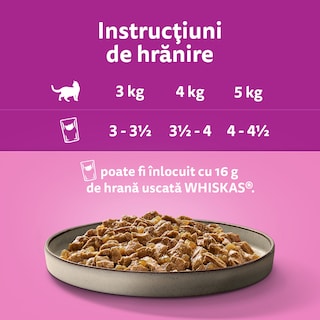Whiskas | Hrana umeda pentru pisici Selectie mini fileuri in aspic 12x85g
