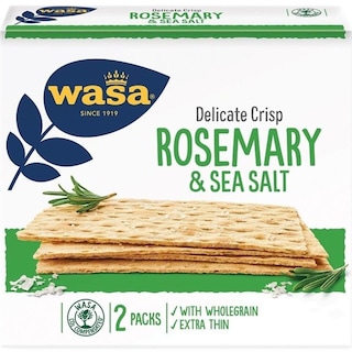 Wasa | Crisp cu rozmarin si sare de mare 190g