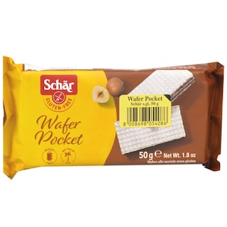 Schar | Napolitane cu alune, fara gluten 50g