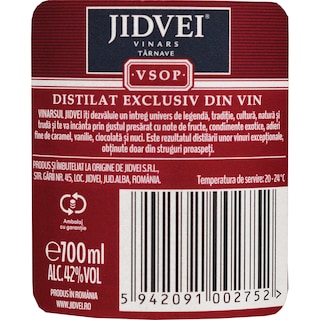 Jidvei | Vinars VSOP 0.7L