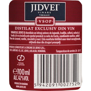 Jidvei | Vinars VSOP 0.7L
