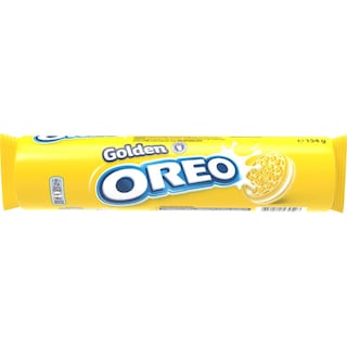 Oreo | Biscuiti Golden cu crema de vanilie 154g