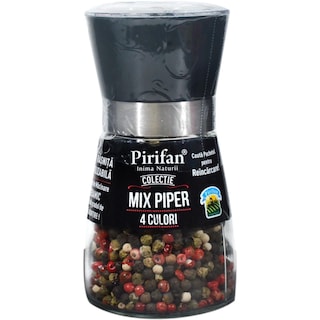 Pirifan | Mix piper 4 culori rasnita 75g