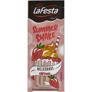 La Festa | Milkshake cu aroma de capsuni si panna cotta 20g