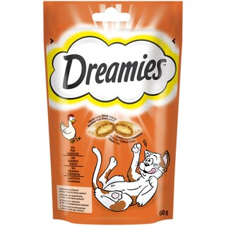 Dreamies | Hrana complementara cu pui pentru pisici adulte si pisoi 60g