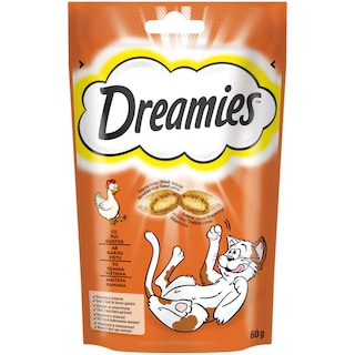 Dreamies | Hrana complementara cu pui pentru pisici adulte si pisoi 60g