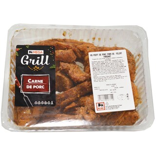 Mega Grill | Piept de porc fara os, feliat marinat.