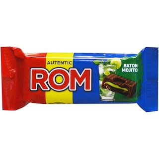 Rom | Baton de ciocolata cu rom si mojito 30g