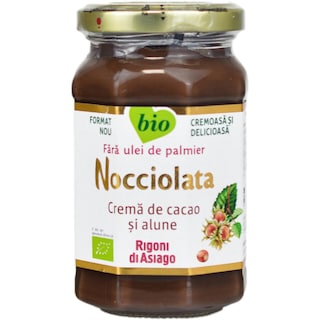 Rigoni Di Asiago | Nocciolata | Crema de cacao si alune bio 250g