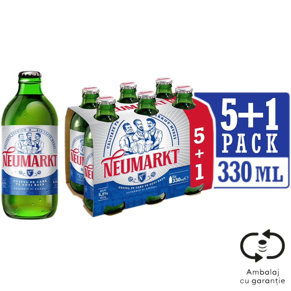 Bere blonda 5+1 x 0.33L