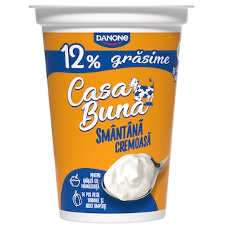 Casa Buna | Smantana 12% grasime 370g