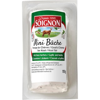 Soignon | Branza de capra cu ierburi fine si usturoi 110g