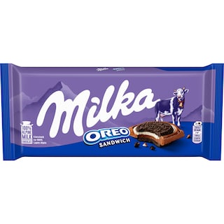 Milka | Ciocolata cu lapte Oreo Sandwich 92g