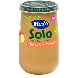 Hero Baby | Meniu de legume cu carne de vitel ecologic 190g