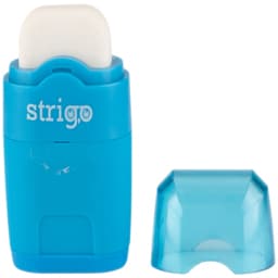 Strigo | Ascutitoare dubla cu radiera, diverse culori