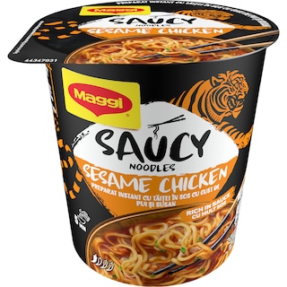 Maggi | Magic Asia | Preparat instant cu taitei in sos cu gust de pui si susan 75g