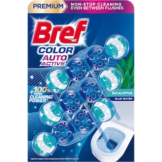 Bref | Odorizant toaleta eucalipt 3x50g