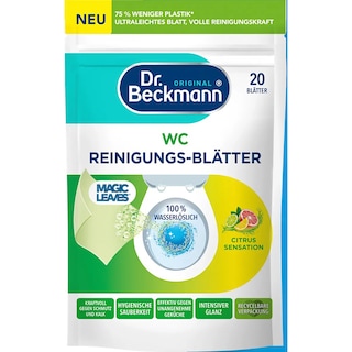 Dr. Beckmann | Cervetele pentru curatara toaletei Citrus, 20 bucati