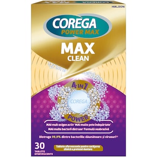 Corega | Tablete efervescente pentru curatarea protezei dentare