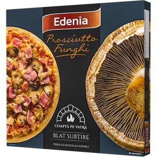 Edenia | Pizza Prosciutto Funghi 345g