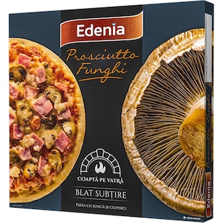 Edenia | Pizza Prosciutto Funghi 345g